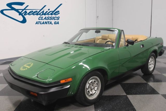 1980 Triumph TR7 31886 Miles Brooklands Green Convertible 2.0L Inline 4 5 Speed 1980 Triumph TR7 --