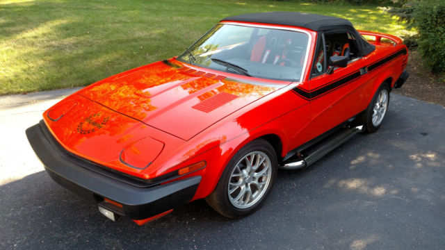 1980 Triumph TR7 Buick V6 Customized Almost Everything New 1980 Triumph TR7 Wedge