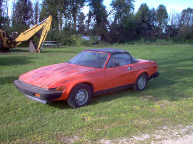 1980 Triumph TR7 Convertible complete parts or project solid body Nevada car 1980 Triumph Other