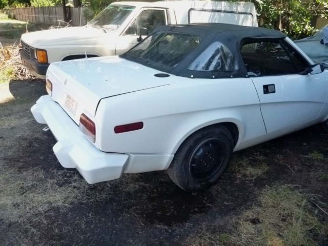 1980 Triumph TR7/V6 roadster 1980 Triumph TR7