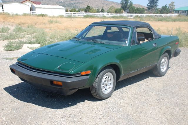 1980 Triumph TR8 Convertible manual 1 owner Nevada car rust free V8 AC car 1980 Triumph TR8