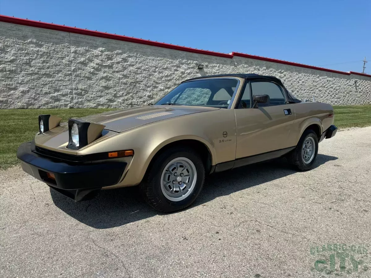 1980 TRIUMPH TR8 CONVERTIBLE MANUAL V8 CLEAN EASY PROJECT CAR NO TITLE WE SHIP ! 1980 Triumph TR8