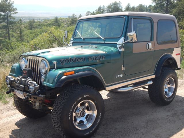 1980 TRUE GOLDEN EAGLE – FRAME ON RESTORATION! TRAIL AND ROAD UPGRADES ! EFI ! 1980 Jeep CJ Golden Eagle