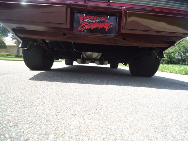 1980 Pontiac Trans Am burgundy - photo 6