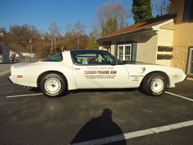 1980 TURBO TRANS AM OFFICIAL PACE CAR 9886 MILES 1980 Pontiac Trans Am