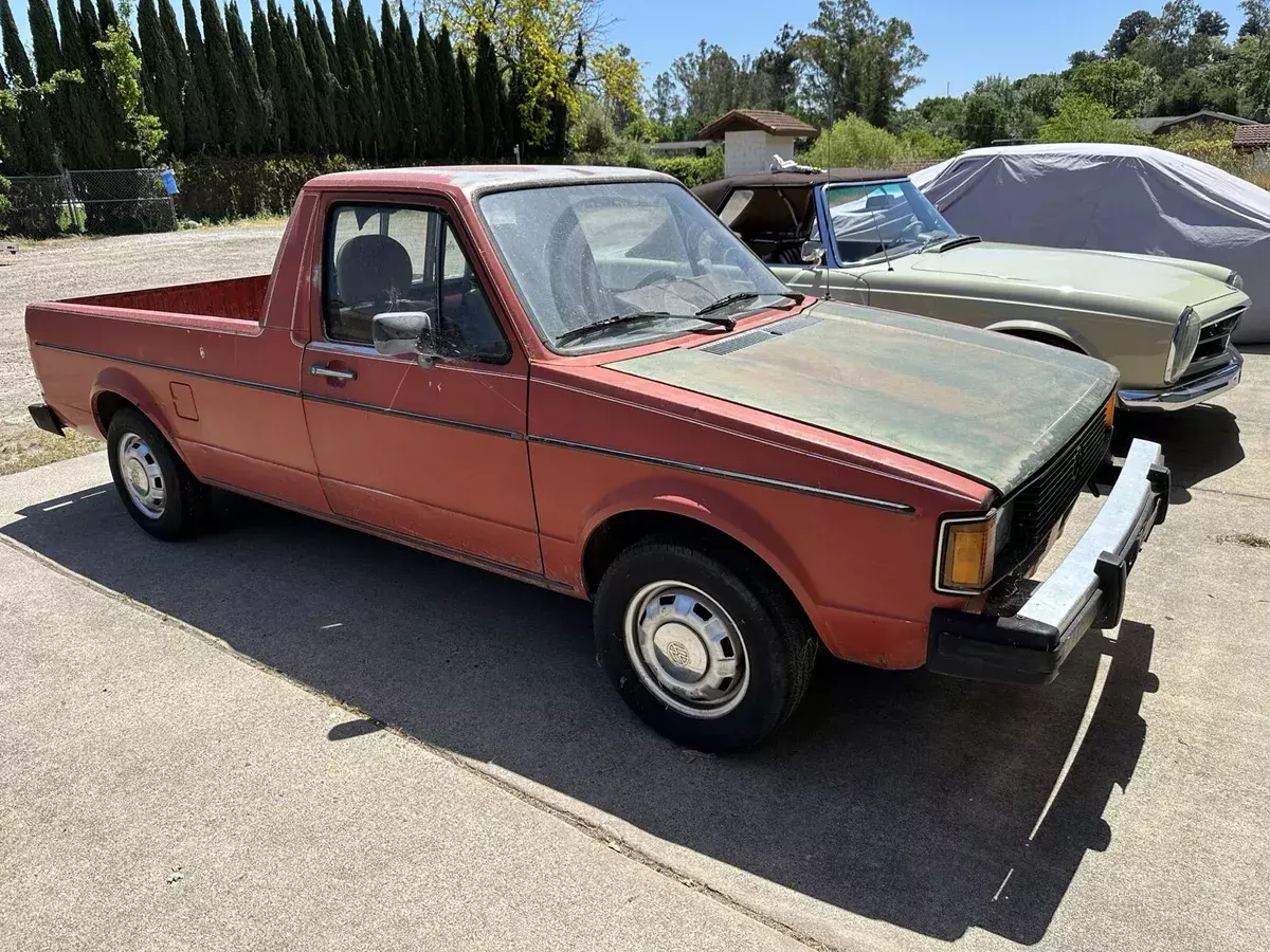 1980 Volkswagen Caddy Red 1980 Volkswagen Caddy