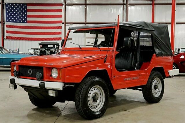 1980 Volkswagen Iltis Type 83 38603 Miles Red SUV 1.7L 4-Cylinder 4-Speed Manual 1980 Volkswagen Iltis Type 83