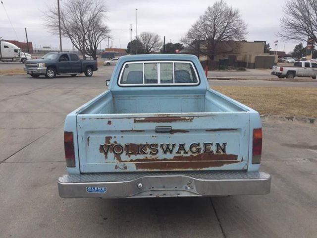 1980 Volkswagen Rabbit Diesel Lago Blue Truck Mk1 4 speed CADDY - photo 5