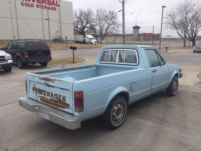 1980 Volkswagen Rabbit Diesel Lago Blue Truck Mk1 4 speed CADDY - photo 6