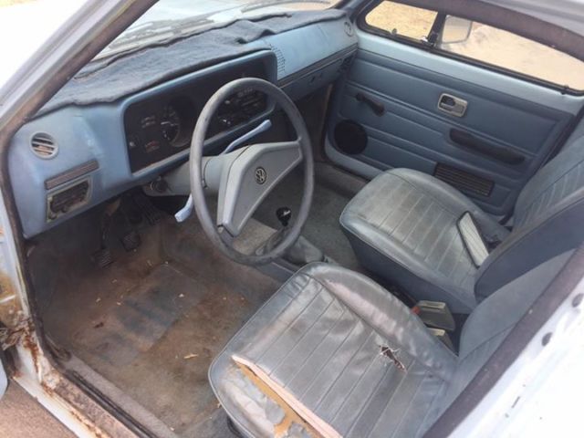 1980 Volkswagen Rabbit Diesel Lago Blue Truck Mk1 4 speed CADDY - photo 8