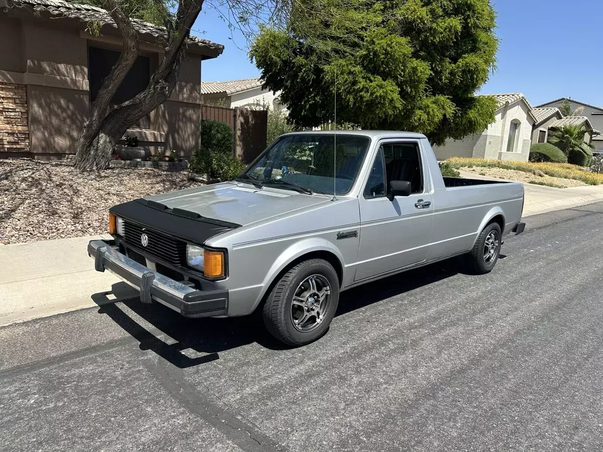 1980 Volkswagen Rabbit 1.6 D Pickup Grey 1980 Volkswagen Rabbit