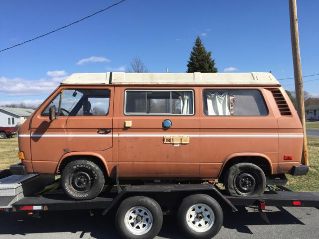 1980 Volkswagen Bus/Vanagon Campmobile Van Camper 3-Door