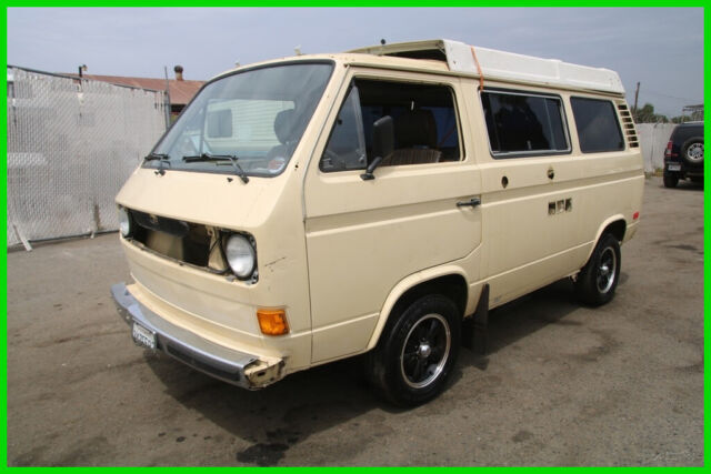 1980 Volkswagen Vanagon Westfalia Manual 4 Cylinder NO RESERVE! 1980 Volkswagen Bus/Vanagon