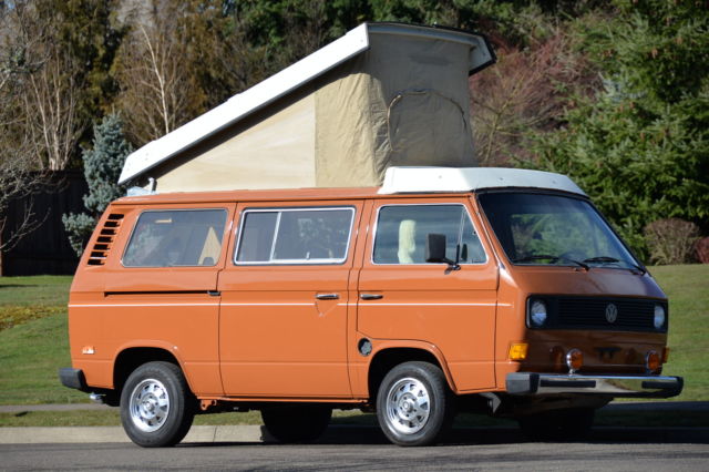 1980 Volkswagen Westfalia Vanagon Bus Camper with Only 46,000 Original Miles !!! 1980 Volkswagen Bus/Vanagon Westy, Westfalia, Vanagon, Pop Top Camper,