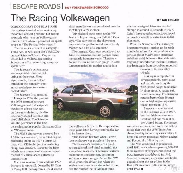 1980 Volkswagen Scirocco - photo 11