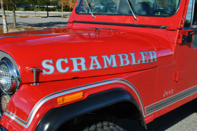 1981 AMC CJ-8 Scrambler 4.2L 4-Speed 4x4 Beautiful Restoration! - photo 8