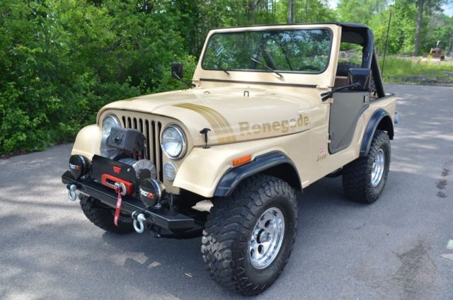 1981 AMC Jeep Cj5 Renegade 1981 Jeep CJ Renegade