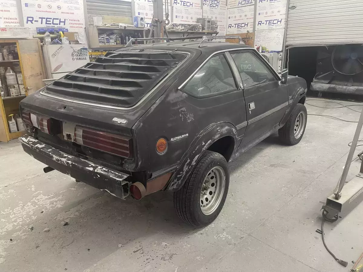 1981 American Motors Eagle Sedan Black 50 SX4 1981 AMC Eagle 50 SX4