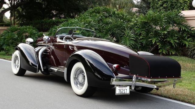 1981 AUBURN SPEEDSTER REPLICA OF A 1936 AUBURN BOAT TAIL GORGEOUS IN EVERY WAY 1981 Replica/Kit Makes AUBURN BOAT TAIL SPEEDSTER REPLICA OF 1936 AUBURN SPEEDSTER