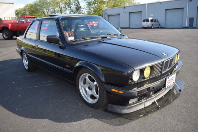 1981 Black V8 S62 NVM Engine Swap 5 Speed Fast Performance 1991 BMW 3-Series