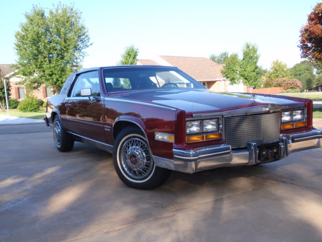 1981 Caddillac Eldorado Biarritz Victorian Plum Mist 4 6 8 1981 Cadillac Eldorado Biarritz