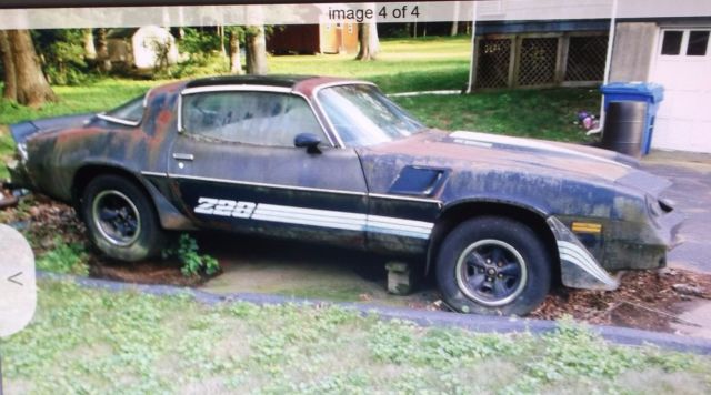 1981 Camaro Z28 UNMOLESTED NUMBERS MATCHING ORIGINAL project car 1981 Chevrolet Camaro Z28