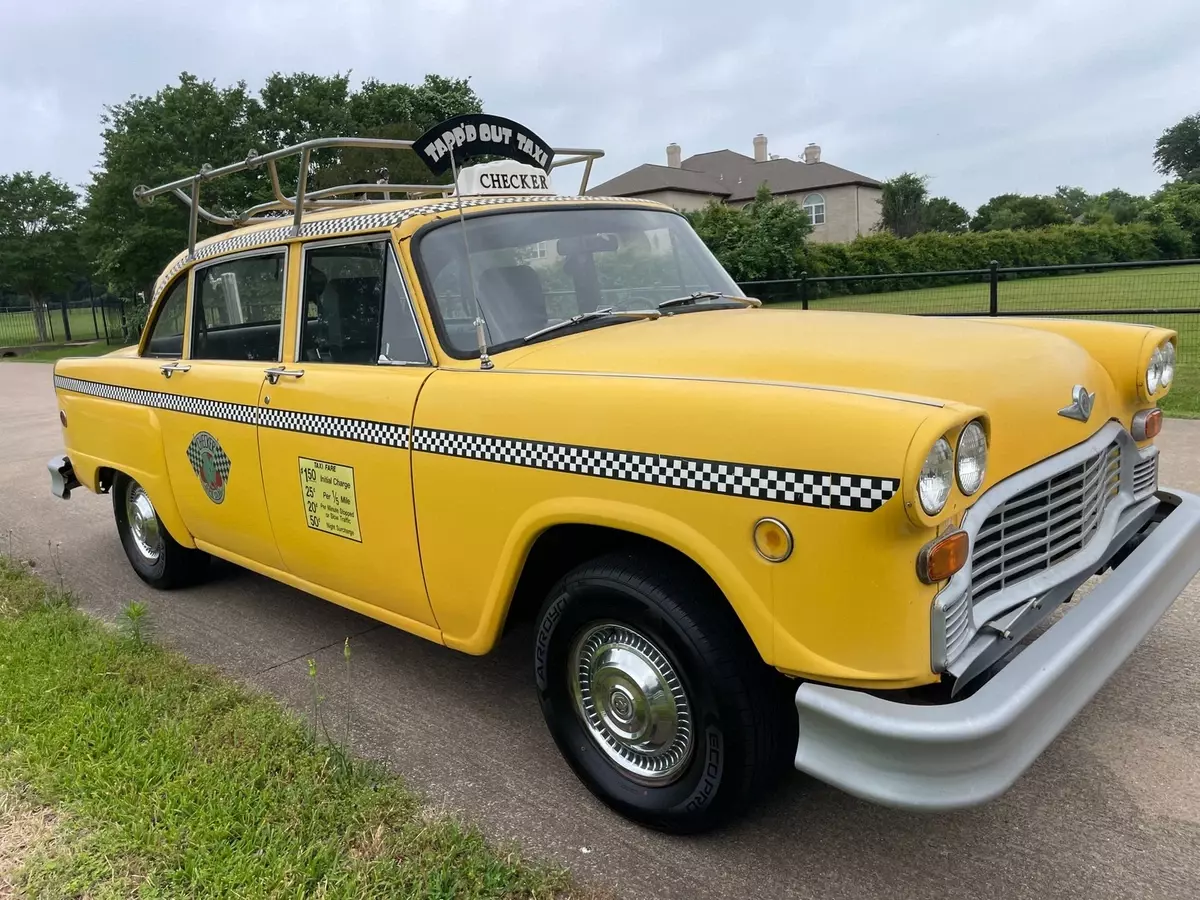 1981 Checker Marathon Taxi Cab, V-6 automatic, new tires, fun car, runs well. 1981 Other Makes Checker Marathon 4 dr. Taxi