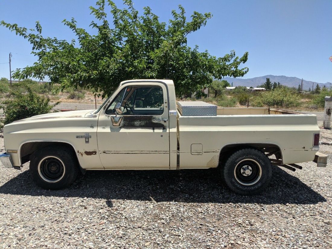 1981 Chevrolet C10 Pickup Brown RWD Automatic Cheyenne 1981 Chevrolet C10 Cheyenne