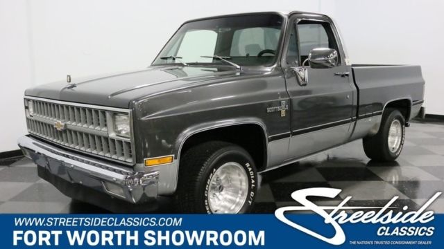 1981 Chevrolet C10 Scottsdale Pickup Truck 350 V8 Crate 3 Speed Automatic Classi 1981 Chevrolet C-10 Scottsdale