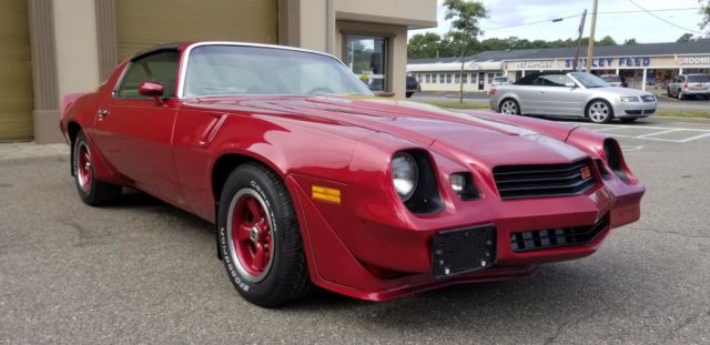 1981 CHEVROLET CAMARO Z 28 V8 4 SPEED T TOPS HIGHLY OPTIONED CAR NO RESERVE! 1981 Chevrolet Camaro Z 28