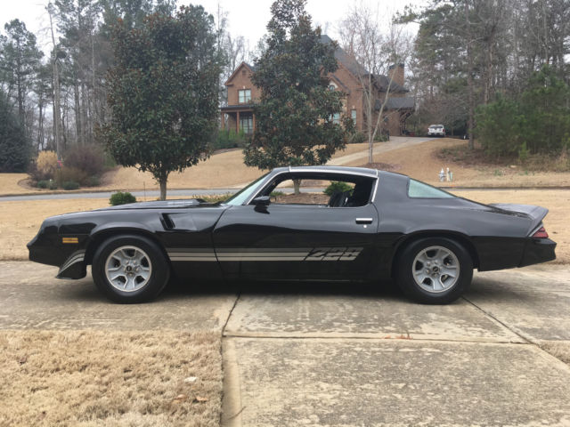 1981 Chevrolet Camaro Z28 5.7L 6-speed Manual Black on Black T-tops Autometer 1981 Chevrolet Camaro Z28 Coupe 2-Door