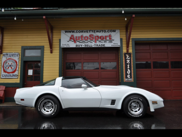 1981 Chevrolet Corvette 1981 9k Org Miles White/Red Org Docs Loaded! 9836 Miles 1981 Chevrolet Corvette 1981 9k Org Miles White/Red Org Docs Loaded!