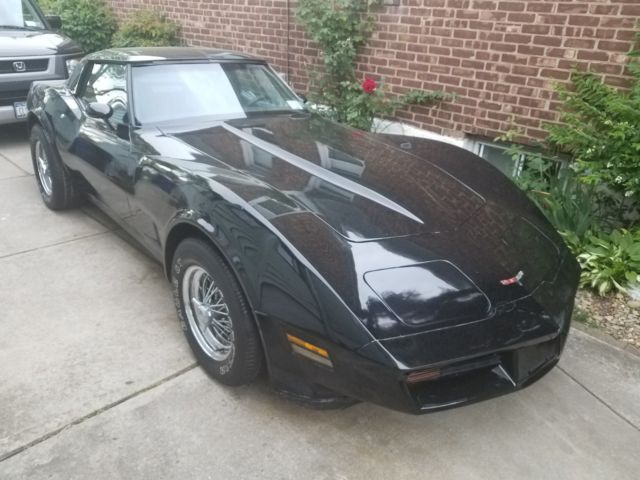 1981 Chevrolet Corvette, Automatic, T-TOPS, Black 1981 Chevrolet Corvette T-TOP Coupe