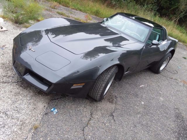 1981 Chevrolet corvette rare 350 4spd silver interior 1981 Chevrolet Corvette leather