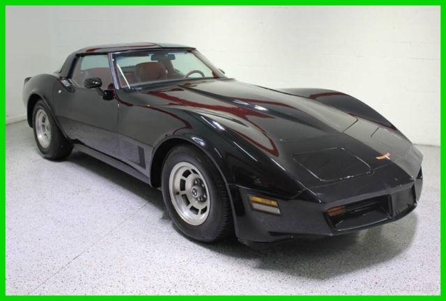 1981 CHEVROLET CORVETTE STINGRAY T-TOP AUTOMATIC 5.7L V8 AUTOMATIC 1981 Chevrolet Corvette T-TOP