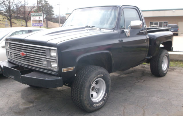 1981 Chevrolet K-10 K10 Short Wide Chevy Truck ~ Stepside ~ No Reserve Auction 1981 Chevrolet C/K Pickup 1500 k10 2 Door