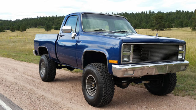 1981 Chevrolet K10 Deluxe Standard Cab Pickup 2-Door 5.7L 4X4 1981 Chevrolet C/K Pickup 1500