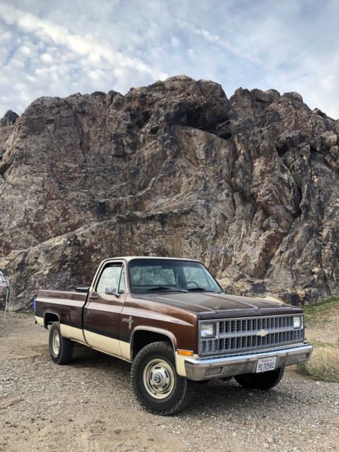 1981 Chevrolet K10 Scottsdale 1981 Chevrolet C-10 Scottsdale