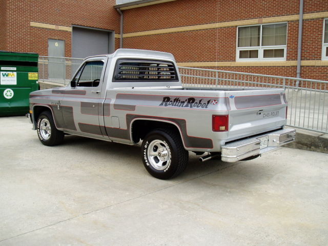1981 CHEVROLET .. ROLLIN REBEL . # 128 OF 200 BUILT ... CHOO CHOO CUSTOM. 1981 Chevrolet C-10 Custom Deluxe