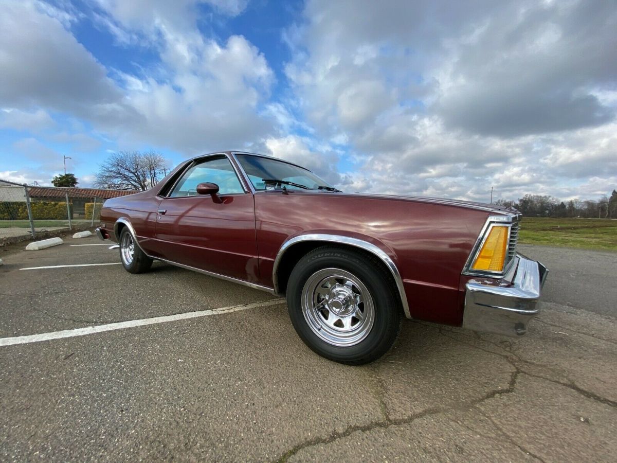 1981 Chevy El Camino, Super clean CA Car, No Rust, 133k og miles. No Reserve! 1981 Chevrolet El Camino