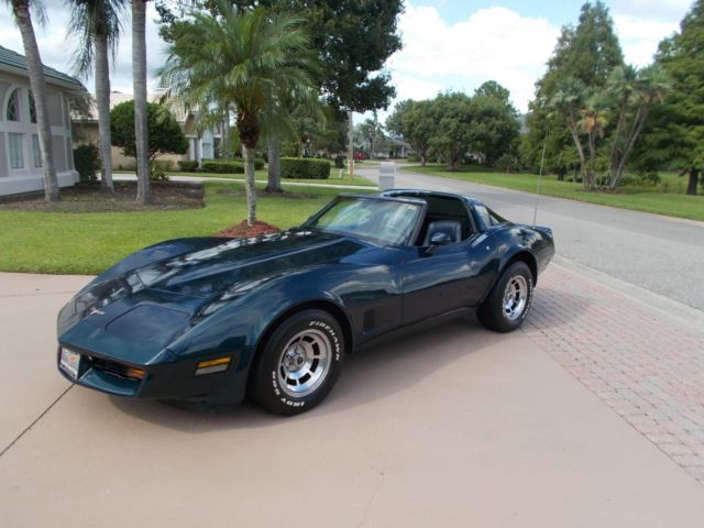 1981 CORVETTE- 71,443 MILES - GORGEOUS - ALL STOCK -VERY NICE 2 SETS OF T-TOPS 1981 Chevrolet Corvette BLUE
