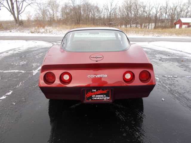 1981 Chevrolet Corvette BURGUNDY - photo 12