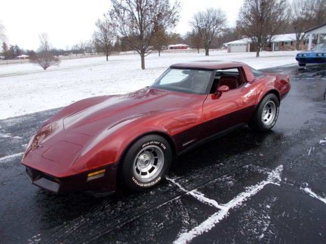 1981 Chevrolet Corvette BURGUNDY - photo 7