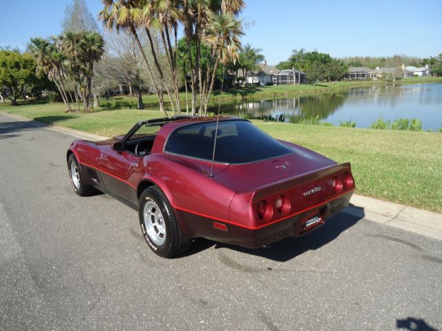 1981 Chevrolet Corvette BURGUNDY - photo 2