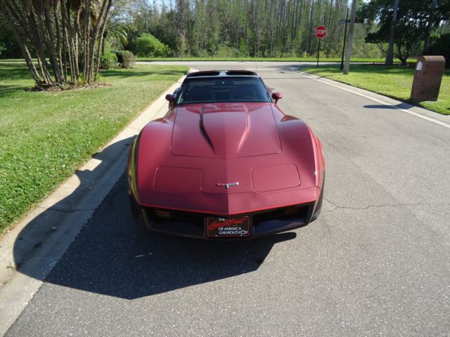 1981 Chevrolet Corvette BURGUNDY - photo 3