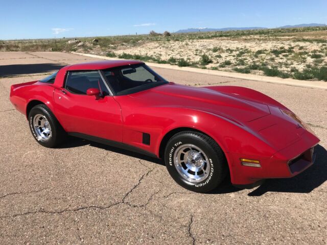 1981 Corvette Red on Red, 4-Speed, ONLY 77k Actual Miles, Show Paint 1981 Chevrolet Corvette