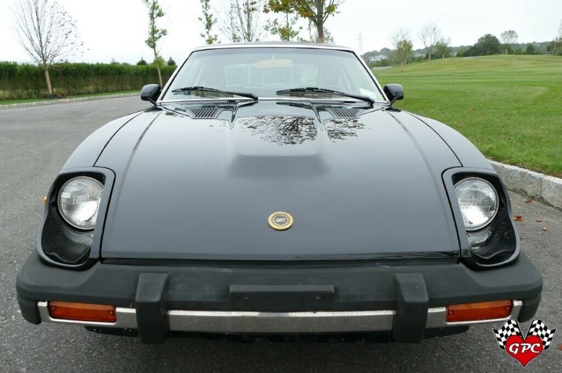 1981 Datsun 280-Z with black exterior paint and a tan leather interior 1981 Datsun Z-Series