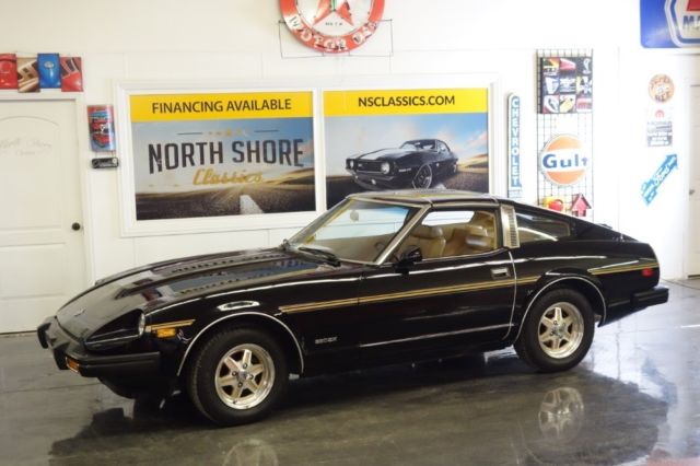 1981 Datsun 280ZX, Black with 62,152 Miles available now! 1981 Datsun Z-Series -DESIRABLE RARE GOLD PACKAGE T TOPS PS PB AC LOW M
