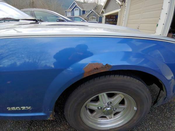 1981 Datsun Z-Series Blue and Silver - photo 5