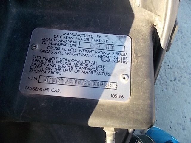 1981 DeLorean - photo 8